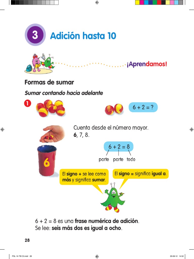 Técnicas Básicas de Suma para Niños | PDF