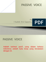 Materi Passive Voice