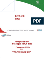 Statistik Sni Desember 2022