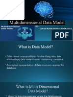 Multidimensional Data Model: - Lokesh Kumar Gupta (21GSOB1090023)