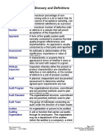 System Audit Types Master Glossary