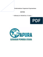 Proposal organisasi pemuda GAPURA