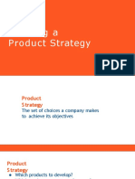 Building A Product Strategy
