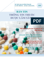 BẢN TIN THÔNG TIN THUỐC DƯỢC LÂM SÀNG