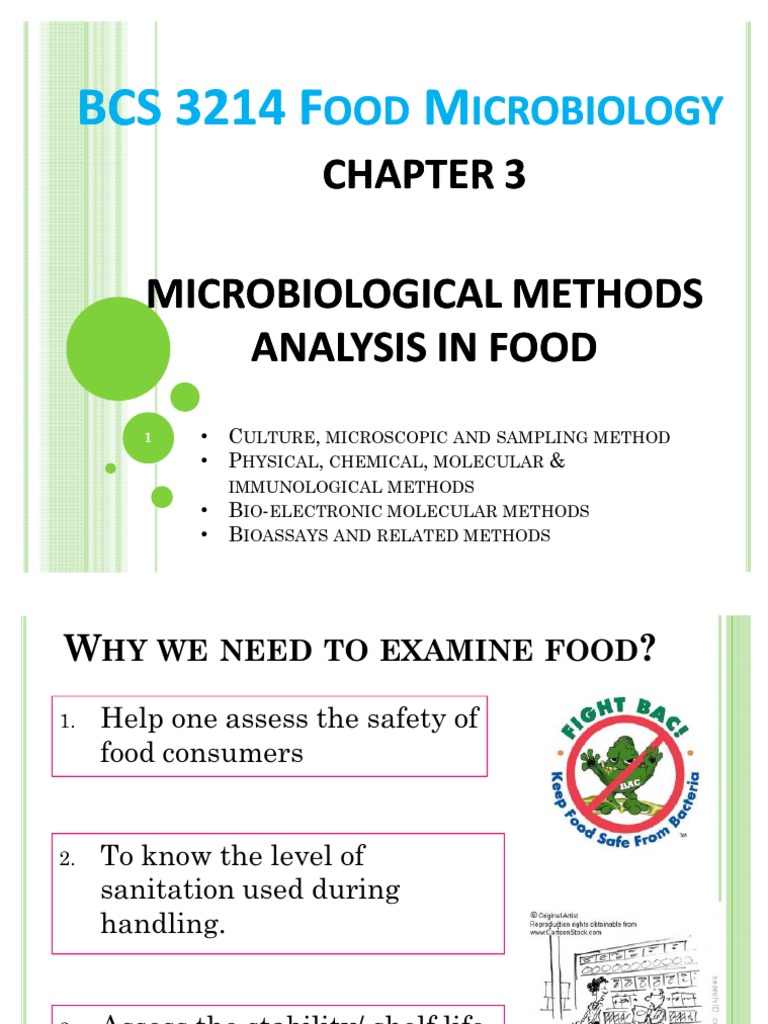 Chapter 3 - Microbiological Methods Analysis in Food | PDF ...