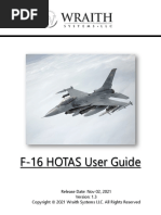 Wraith Systems F 16 HOTAS User Guide v1.3