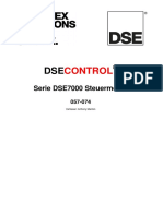 DSE7310 DSE7320 Operators Manual - German