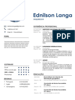 Ednilson Langa perfil completo inquiridor