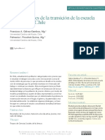 Determinants of The Transition From School To Work in ChileRevista Latinoamericana de Ciencias Sociales Ninez y Juventud