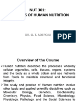 Nut 301 - 1 Principles of Human Ntrition