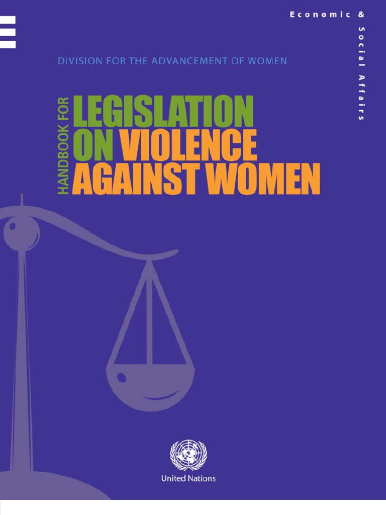 Handbook For Legislation On Violence Against Women | PDF | Violence ...