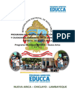 Programa Municipal EDUCCA de Nueva Arica