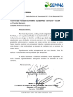 Oficio #037 - 2023 - Agradecimento Ao Cetas