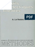 Circuits Electriques Lineaires (NADAN-SINOU 1994 273p)