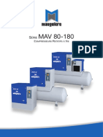 Série Mav 80-180 Compresseurs Rotatifs À Vis