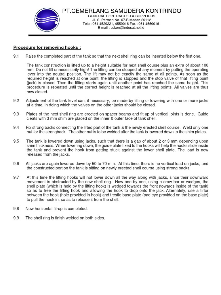 Procedure Holiday Test | PDF | Manufactured Goods | Equipment