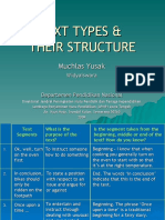 TEXT TYPES & Structure