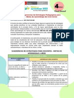 Cartilla Estrategias Ini - 4 Años