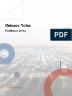 Fortirecon V22.2.a Release Notes