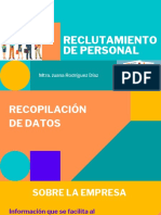 Reclutamiento de Personal