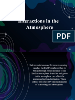 Atmospheric Interactions Affect Remote Sensing