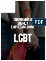 Observatório Sobre A Empregabilidade LGBT - Convênio 887300-2019 - 18-09-2020