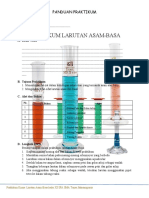 Panduan Praktikum Asam Basa XII IPA