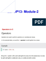 22POP13 - Module-2