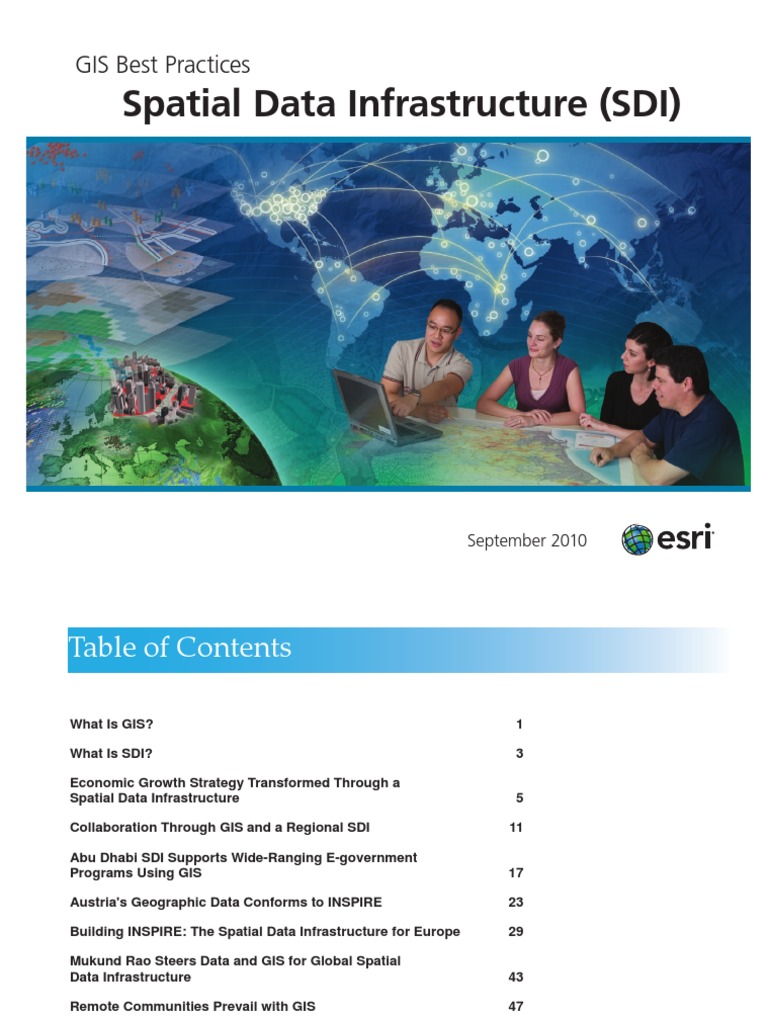 Spatial Data Infrastructure | PDF | Geographic Information System ...
