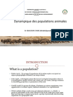 Cours - Dynamique Des Populations