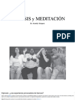 Hipnosis y meditación para dejar las drogas