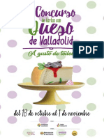 I Concurso de Tartas de Queso de Valladolid