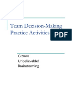 TeamDecision-MakingPracticeActivities