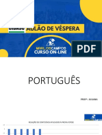 AULÃO CIDASC PORTUGUÊS
