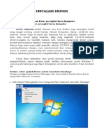 Modul Instalasi Driver
