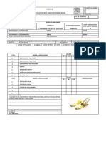 Check List de Cinta para Sujeción de Cargas