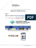 Instructivo para Seleccion Avsec Del Mes Cesac