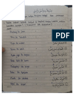 DL Abu Sa'adah Jilid 1, Tugas Ketiga Pelajaran Ketiga