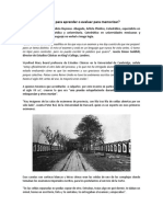 Evaluar para Aprender o Evaluar para Memorizar?