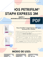 Métodos Petrifilm Staph Express 3m