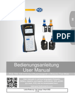 Man Flow Meter Pce Tds 100h Hs de en