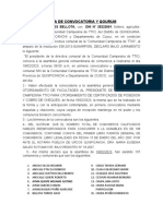 Constancia de Convocatoria C.c.de Ttio Otorgamiento de Facultad