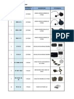 Lista de Materiales - Amron 2022