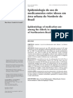 4.2 2013 Epidemiologia Do Uso de Medicamentos Entre Idosos em Área Urbana Do Nordeste Do Brasil