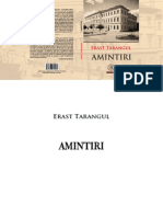 Erast Tarangul, Amintiri