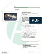 Gafa de Seguridad Directa: Código: GC1