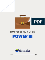 Empresas que usan Power BI para análisis de datos