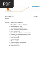 Python Syllabus 2019 PDF Download