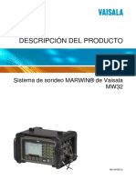 Vaisala MARWIN Sounding System MW32 Product Description M210979ES-E