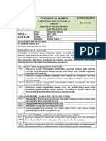 Kontrak Kuliah Pengantar Bisnis (Form PP 03-2)